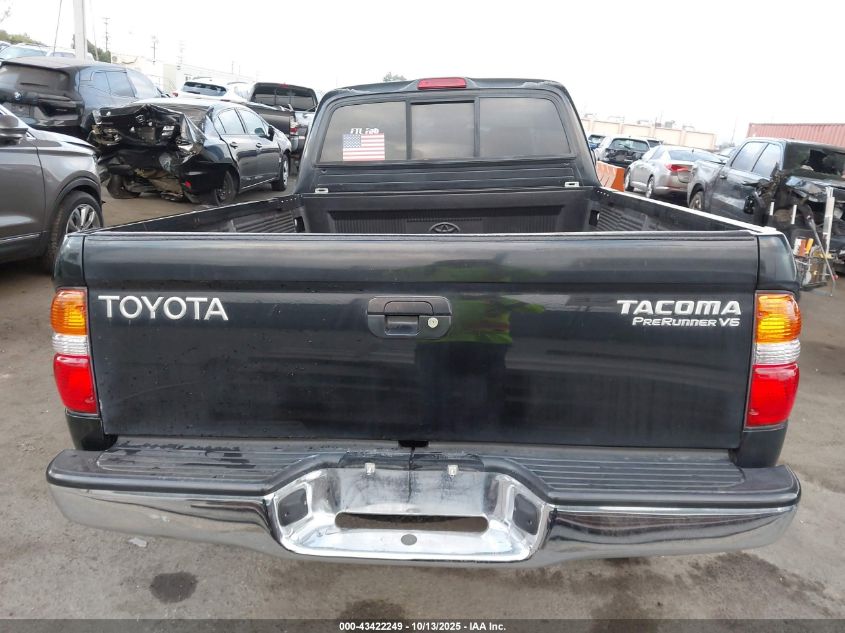 2001 Toyota Tacoma Prerunner V6 VIN: 5TESN92N81Z812722 Lot: 43422249