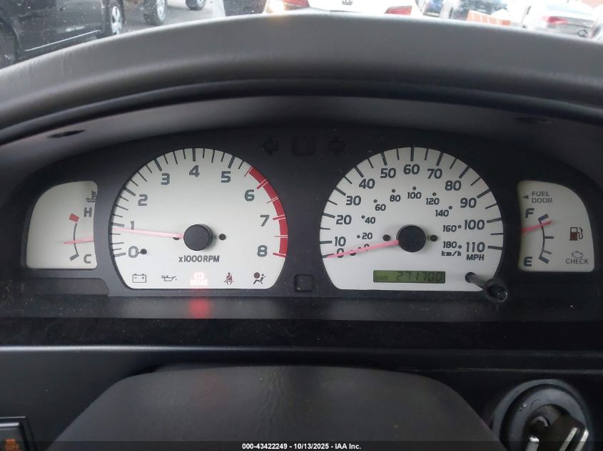 2001 Toyota Tacoma Prerunner V6 VIN: 5TESN92N81Z812722 Lot: 43422249