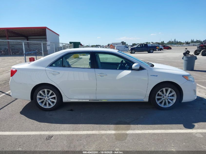 2014 Toyota Camry Hybrid Xle VIN: 4T1BD1FK3EU128398 Lot: 43422251