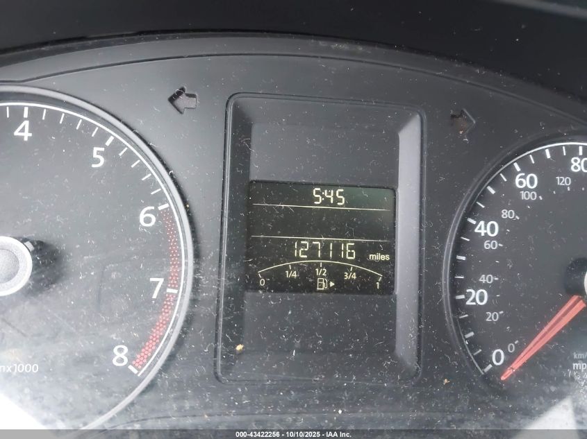 2012 Volkswagen Jetta 2.0L Base/2.0L S VIN: 3VW2K7AJ8CM345939 Lot: 43422256