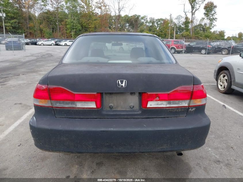 2002 Honda Accord 2.3 Lx VIN: 1HGCG55402A065849 Lot: 43422279