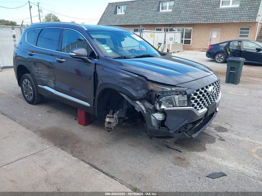 HYUNDAI SANTA FE BLUE