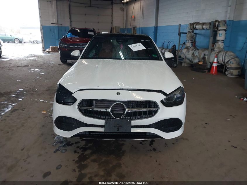 2025 Mercedes-Benz C 300 VIN: W1KAF4HB2SR241952 Lot: 43422288
