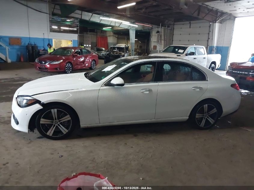 2025 Mercedes-Benz C 300 VIN: W1KAF4HB2SR241952 Lot: 43422288
