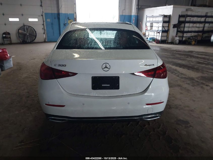 2025 Mercedes-Benz C 300 VIN: W1KAF4HB2SR241952 Lot: 43422288