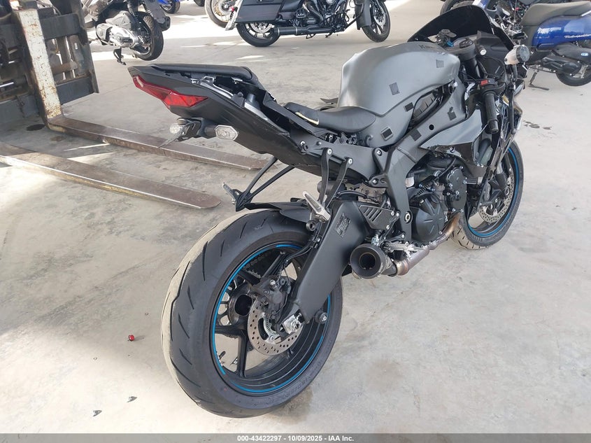 VIN JKBZXJK1XSA007491 2025 KAWASAKI ZX636 K