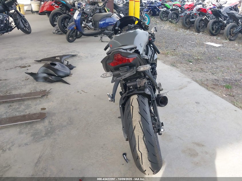 2025 Kawasaki Zx636 K VIN: JKBZXJK1XSA007491 Lot: 43422297