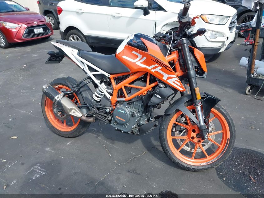 2018 Ktm 390 Duke VIN: MD2JPJ403JC253064 Lot: 43422305