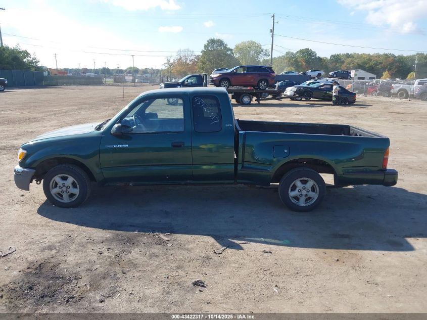 2000 Toyota Tacoma VIN: 4TAVL52N9YZ635207 Lot: 43422317