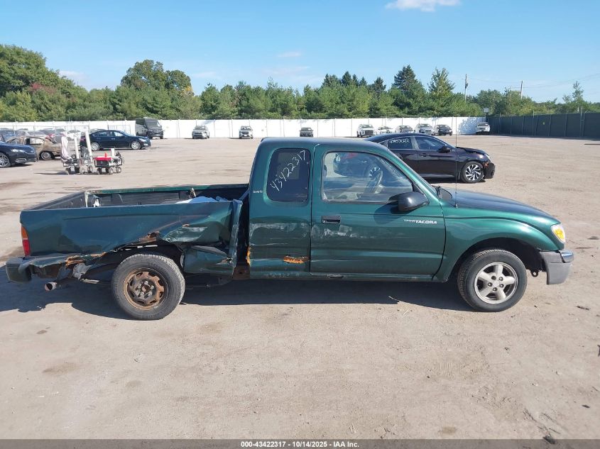 2000 Toyota Tacoma VIN: 4TAVL52N9YZ635207 Lot: 43422317