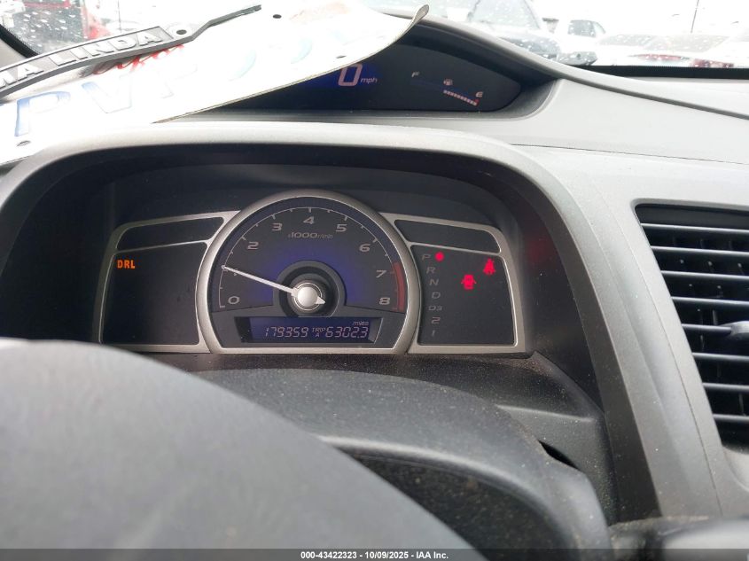 2011 Honda Civic Lx VIN: 2HGFA1F52BH302437 Lot: 43422323