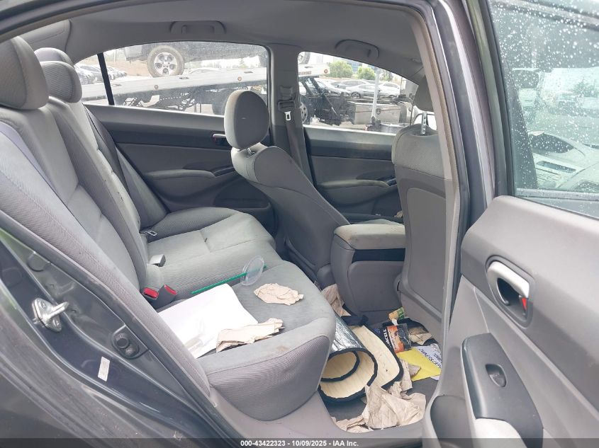 2011 Honda Civic Lx VIN: 2HGFA1F52BH302437 Lot: 43422323