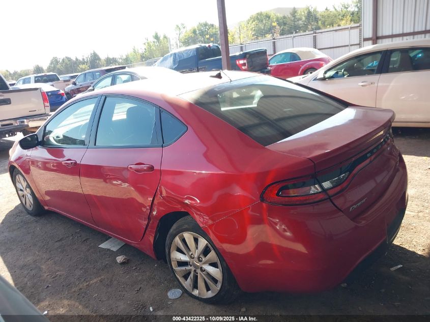 2014 Dodge Dart Sxt VIN: 1C3CDFBB5ED859897 Lot: 43422325