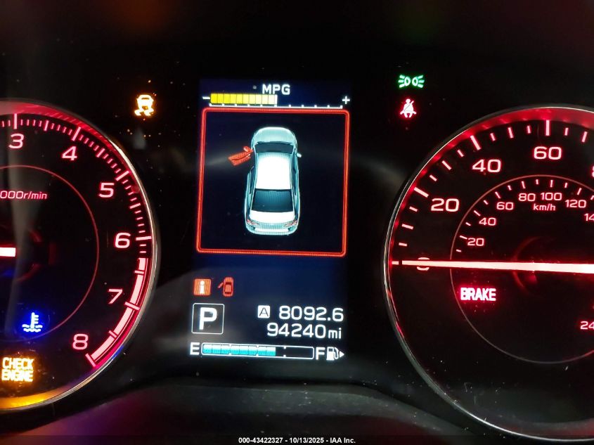 2018 Subaru Impreza 2.0I Sport VIN: 4S3GKAK69J3606042 Lot: 43422327