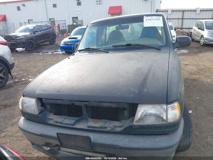 1999 Mazda B2500 Se/Sx/Tl VIN: 4F4YR12C6XTM47017 Lot: 43422362