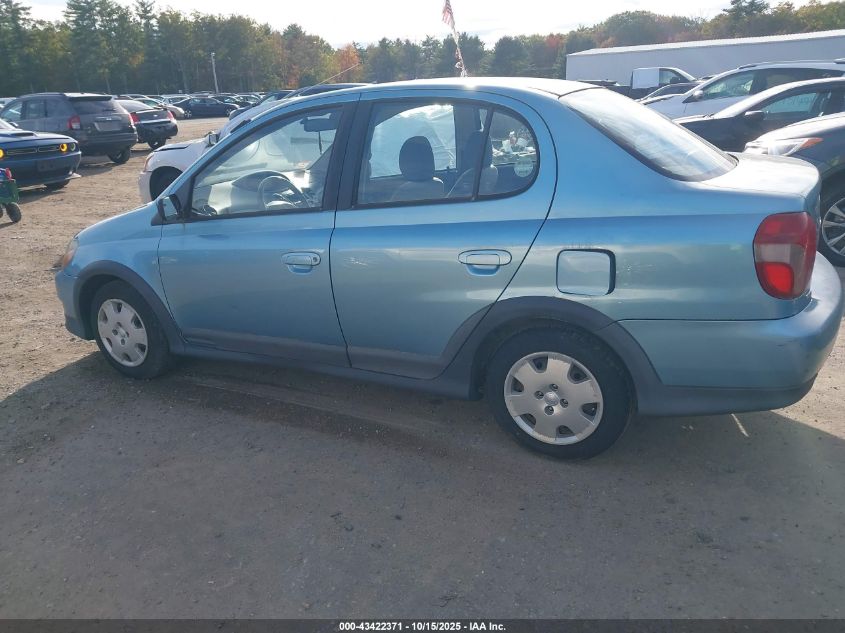 2001 Toyota Echo VIN: JTDBT123210156037 Lot: 43422371