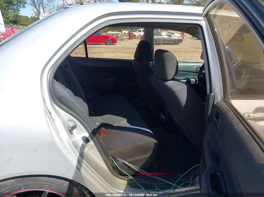 2002 Mitsubishi Lancer Oz Rally VIN: JA3AJ86E42U005473 Lot: 43422373