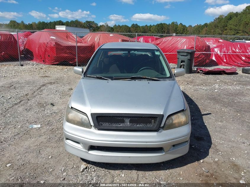 2002 Mitsubishi Lancer Oz Rally VIN: JA3AJ86E42U005473 Lot: 43422373