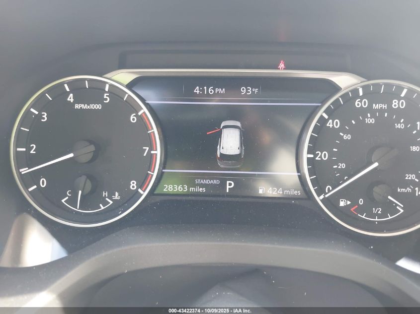 2025 Nissan Rogue Sv Fwd VIN: JN8BT3BA3SW006743 Lot: 43422374