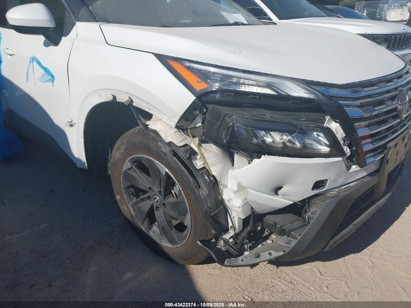 2025 Nissan Rogue Sv Fwd VIN: JN8BT3BA3SW006743 Lot: 43422374