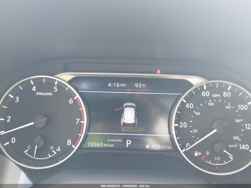 2025 Nissan Rogue Sv Fwd VIN: JN8BT3BA3SW006743 Lot: 43422374