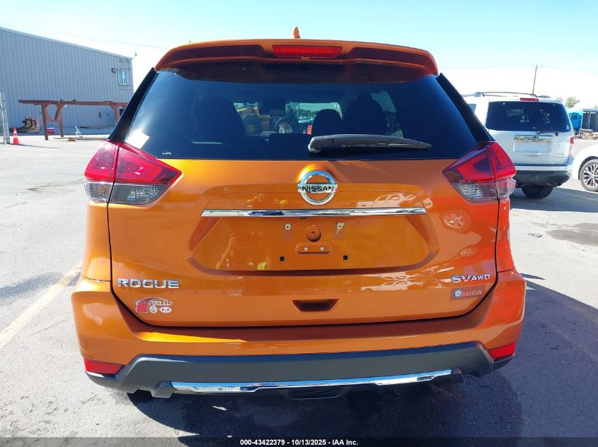 2018 Nissan Rogue Sv VIN: 5N1AT2MV0JC785175 Lot: 43422379