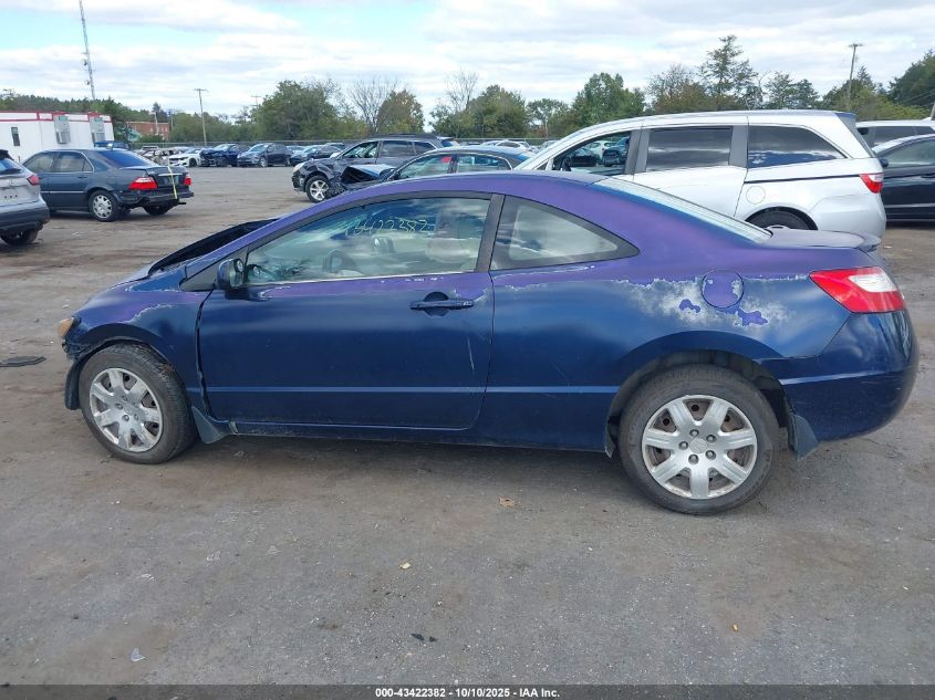 2006 Honda Civic Lx VIN: 2HGFG11606H572481 Lot: 43422382