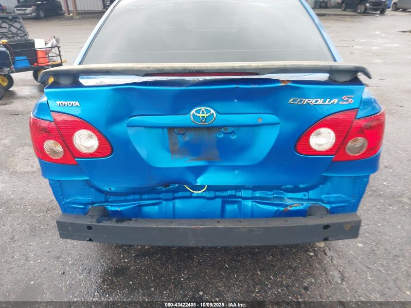 2007 Toyota Corolla S VIN: 2T1BR32E87C803678 Lot: 43422405