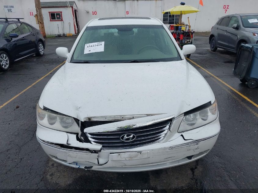 2009 Hyundai Azera Gls VIN: KMHFC46D59A349693 Lot: 43422419