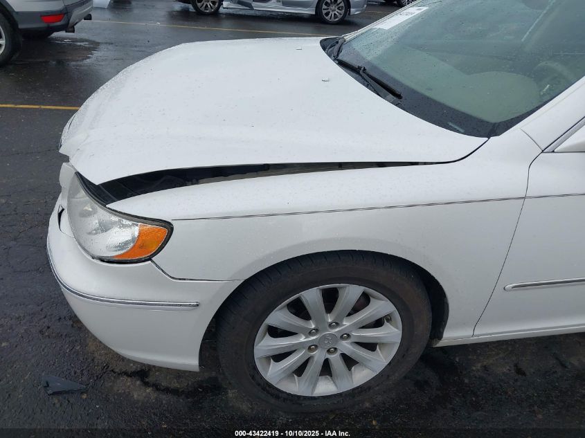 2009 Hyundai Azera Gls VIN: KMHFC46D59A349693 Lot: 43422419