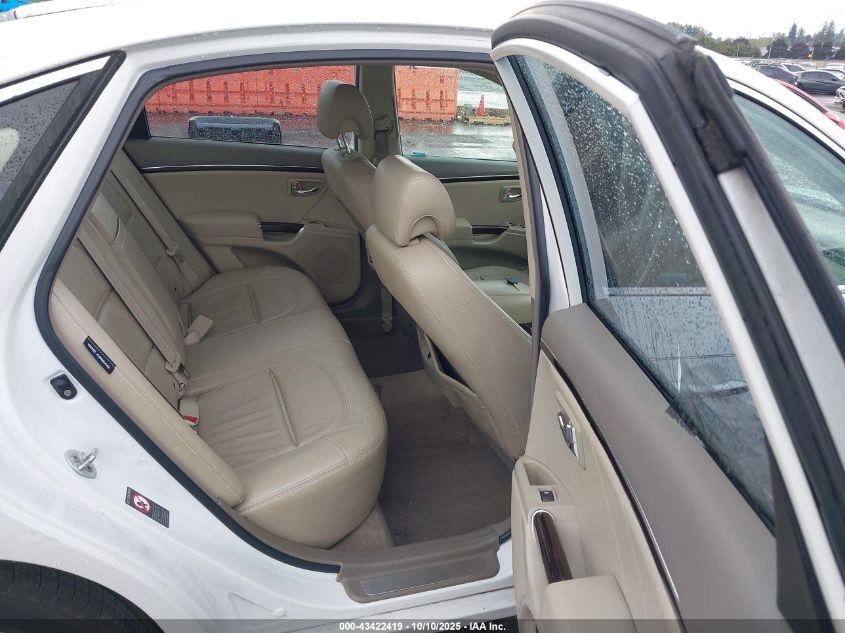 2009 Hyundai Azera Gls VIN: KMHFC46D59A349693 Lot: 43422419