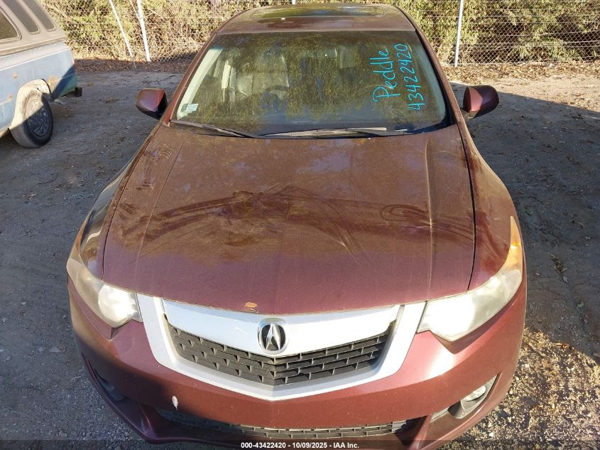 2010 Acura Tsx 2.4 VIN: JH4CU2F68AC043315 Lot: 43422420