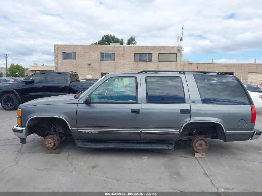 1999 Chevrolet Tahoe Ls VIN: 1GNEK13R5XJ415178 Lot: 43422424