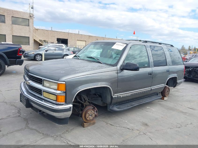 1999 Chevrolet Tahoe Ls VIN: 1GNEK13R5XJ415178 Lot: 43422424