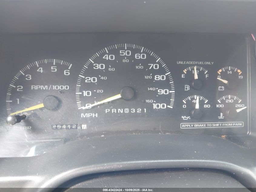 1999 Chevrolet Tahoe Ls VIN: 1GNEK13R5XJ415178 Lot: 43422424