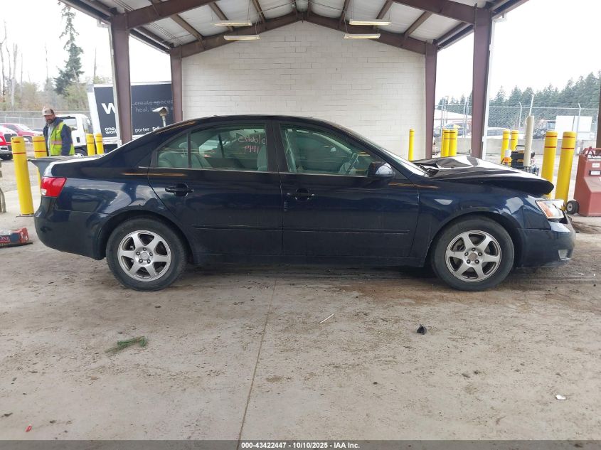 2006 Hyundai Sonata Gls V6/Lx V6 VIN: 5NPEU46F36H135191 Lot: 43422447