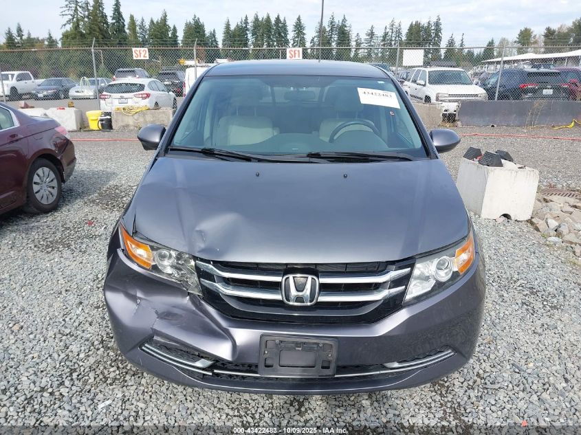2014 Honda Odyssey Ex VIN: 5FNRL5H47EB108191 Lot: 43422483