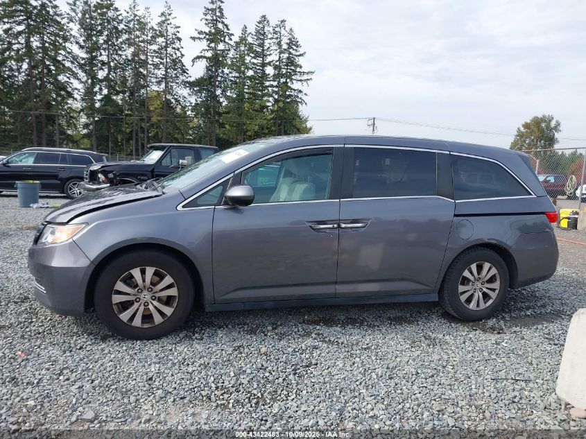2014 Honda Odyssey Ex VIN: 5FNRL5H47EB108191 Lot: 43422483