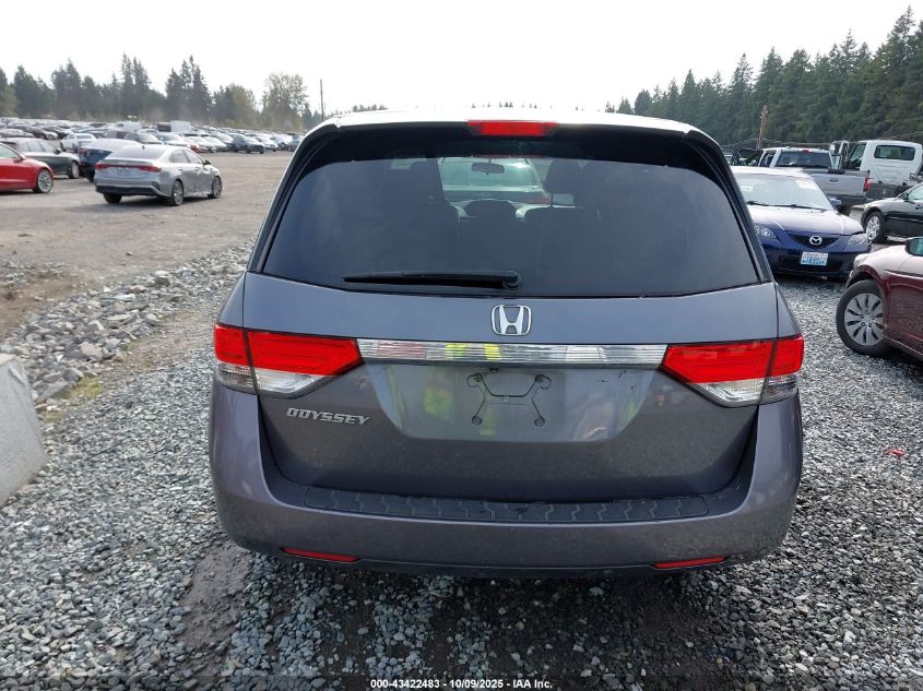2014 Honda Odyssey Ex VIN: 5FNRL5H47EB108191 Lot: 43422483