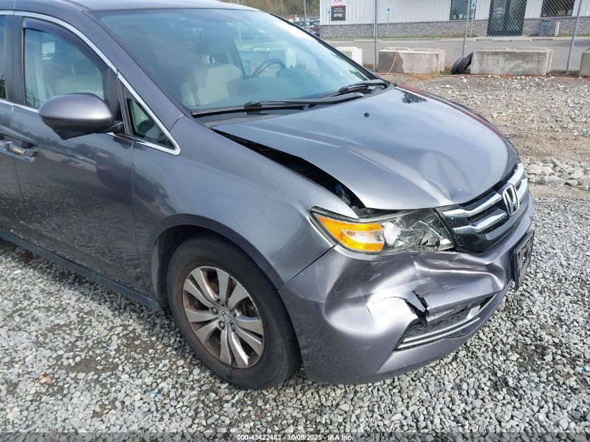 2014 Honda Odyssey Ex VIN: 5FNRL5H47EB108191 Lot: 43422483