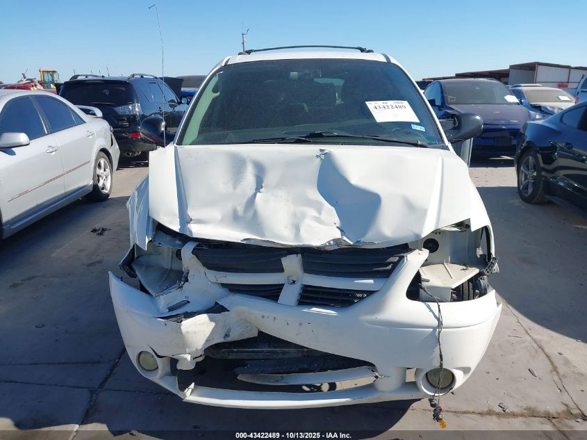 2007 Dodge Grand Caravan Sxt VIN: 2D4GP44L57R251556 Lot: 43422489