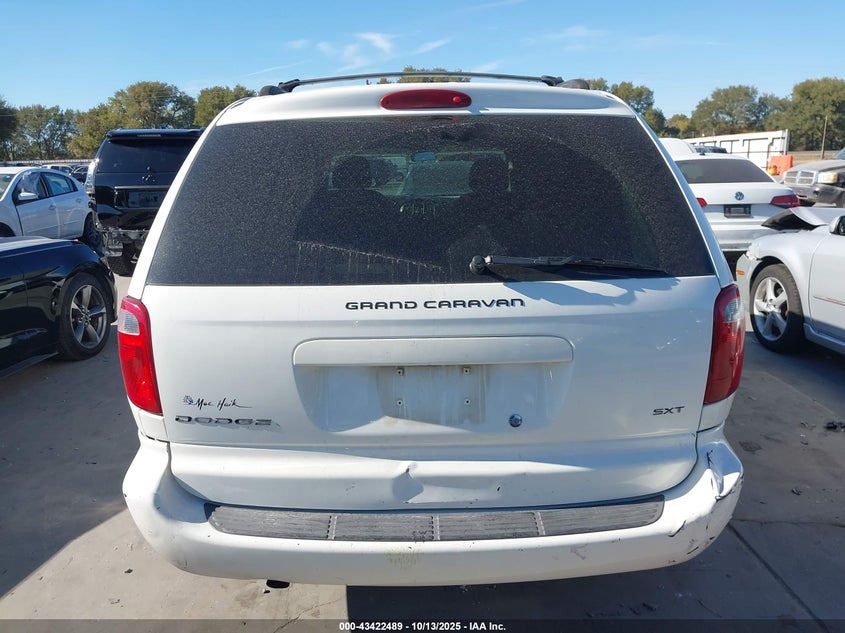 2007 Dodge Grand Caravan Sxt VIN: 2D4GP44L57R251556 Lot: 43422489