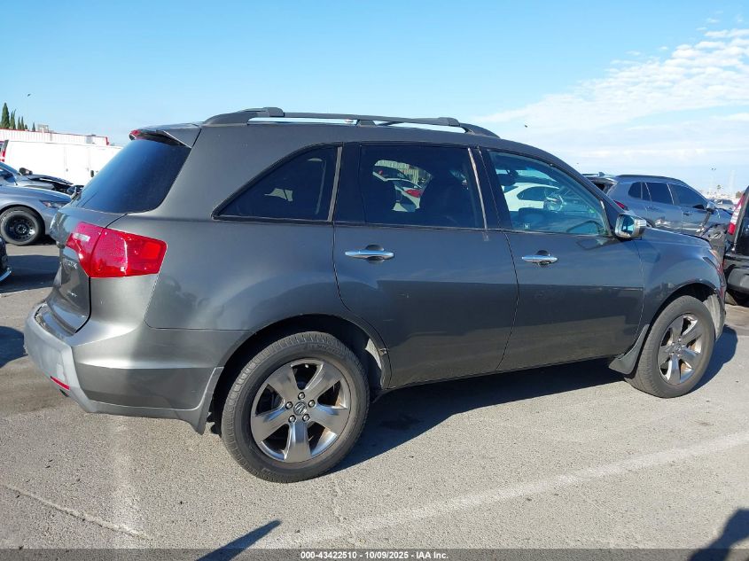 2007 Acura Mdx Sport Package VIN: 2HNYD28577H520392 Lot: 43422510