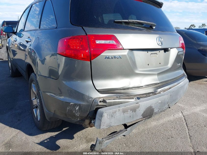 2007 Acura Mdx Sport Package VIN: 2HNYD28577H520392 Lot: 43422510