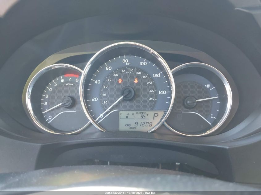 2016 Toyota Corolla Le VIN: 2T1BURHE0GC678815 Lot: 43422514