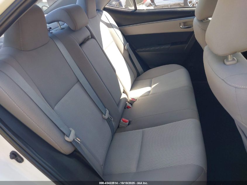 2016 Toyota Corolla Le VIN: 2T1BURHE0GC678815 Lot: 43422514