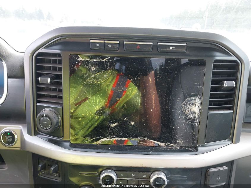 2023 Ford F-150 Lightning Pro VIN: 1FTVW1EL0PWG41458 Lot: 43422532