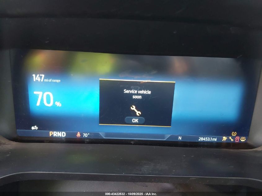 2023 Ford F-150 Lightning Pro VIN: 1FTVW1EL0PWG41458 Lot: 43422532