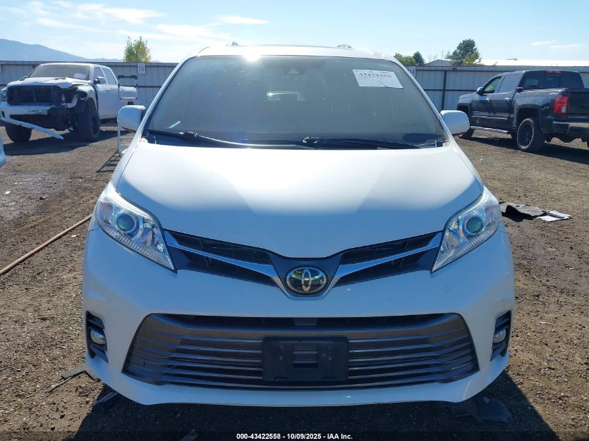 2019 Toyota Sienna Xle 7 Passenger VIN: 5TDDZ3DC9KS225532 Lot: 43422558