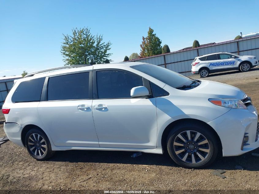 2019 Toyota Sienna Xle 7 Passenger VIN: 5TDDZ3DC9KS225532 Lot: 43422558